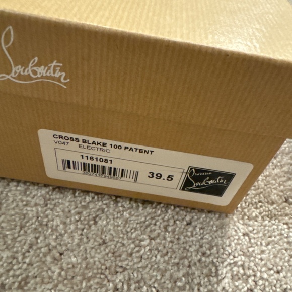 Christian Louboutin Cross Blake electric blue 39.5 - Picture 3 of 9
